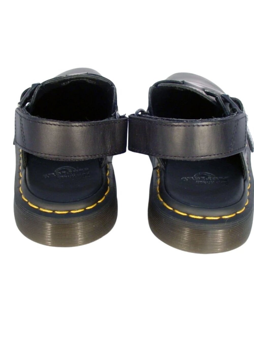 DR. MARTEN'S Jorge II $180 Leather Heel Strap Clogs Mules Unisex - 39 M7 L8 - Picture 4 of 9
